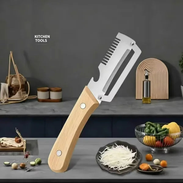 ✨🏆Hot Sale 🔥 Elorysa™ 3-in-1 Zero-Snag Vegetable Peeler – Tough Skins Off Fast, Less Food Wasted