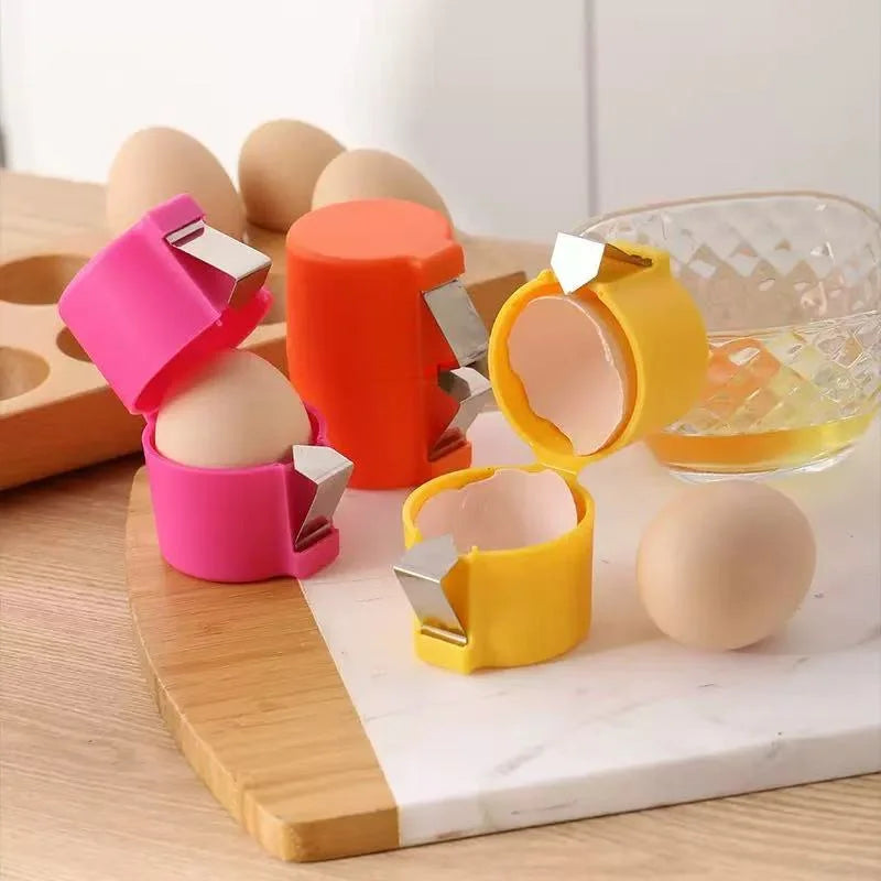 🔥🔥🔥Limited-time 😮‍💨 Buy 2 Get 1 Free ！！！🍳 Quick Egg Cracker Tool – Open Hundreds Of Eggs Faster & Cleaner——Microwave Egg Poacher 🔥