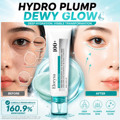 Elorysa Korean PDRN Anti-Aging Cream | Deep Collagen Boosting & Fine Line Reversal