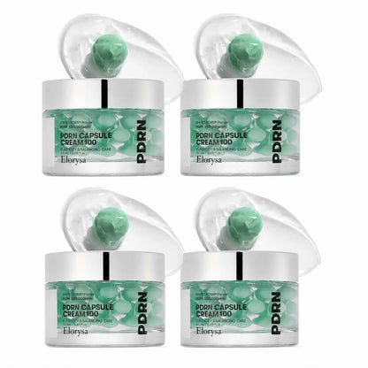 Elorysa PDRN Capsule Cream 100 – Luxury Daily Moisturizer With 100,000ppm PDRN, Hyaluronic Acid & 9 Peptides For Plump