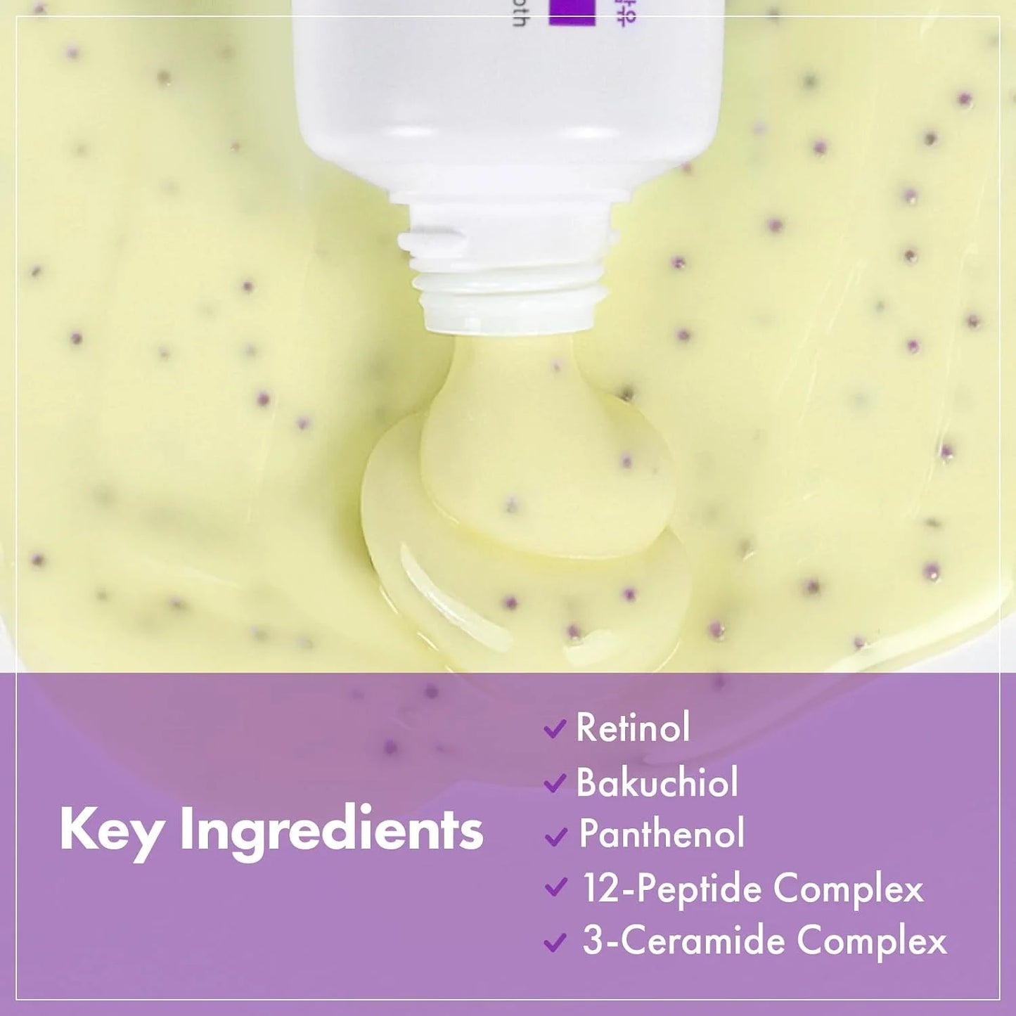 Elorysa  Real Retinol 0.1% Night Cream for Fine Lines, Texture & Barrier Care