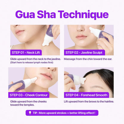 Elorysa Peptide Plumping Serum + Built-In Gua Sha — Visibly Smooth, Firm & Revive Tired-Looking Skin