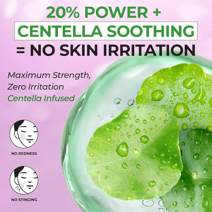 Elorysa 20% Niacinamide Dark Spot Correcting Serum for Face,Fade Dark Spots. Reveal Your Glow