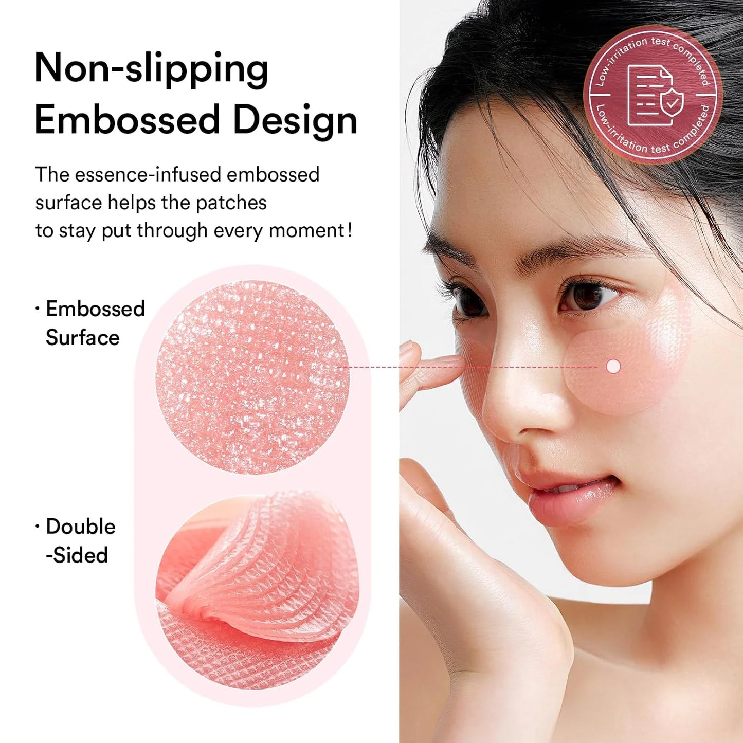 Elorysa PDRN Retinal Eye Patches for Rejuvenating & Puffy Eyes with Glow Jelly, Niacinamide, 60 Count, Korean Skin Care