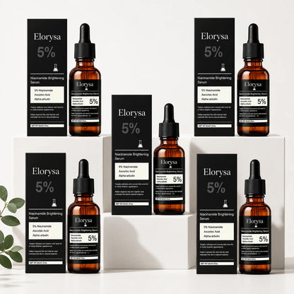 Elorysa Vitamin C + 5% Niacinamide Brightening Serum — Fade the Look of Dark Spots & Reveal Even, Glowing Skin