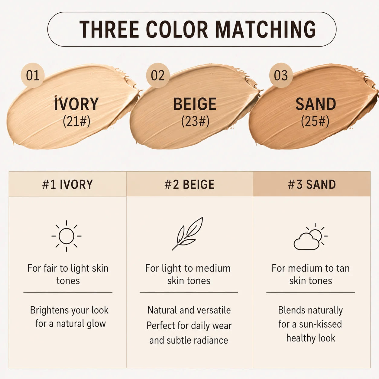 Elorysa 2-in-1 Korean Foundation Stick + Brush — Smooth, Natural-Looking Coverage