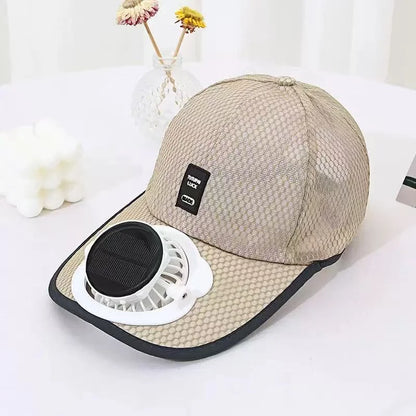 🔥HOT SALE 50% OFF🧢2026 Pro Outdoor Cooling Hat: Dual-Power Fan Cap