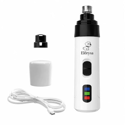 Elorysa Pet Nail Grinder | Whisper Quiet Dog Nail Grinder