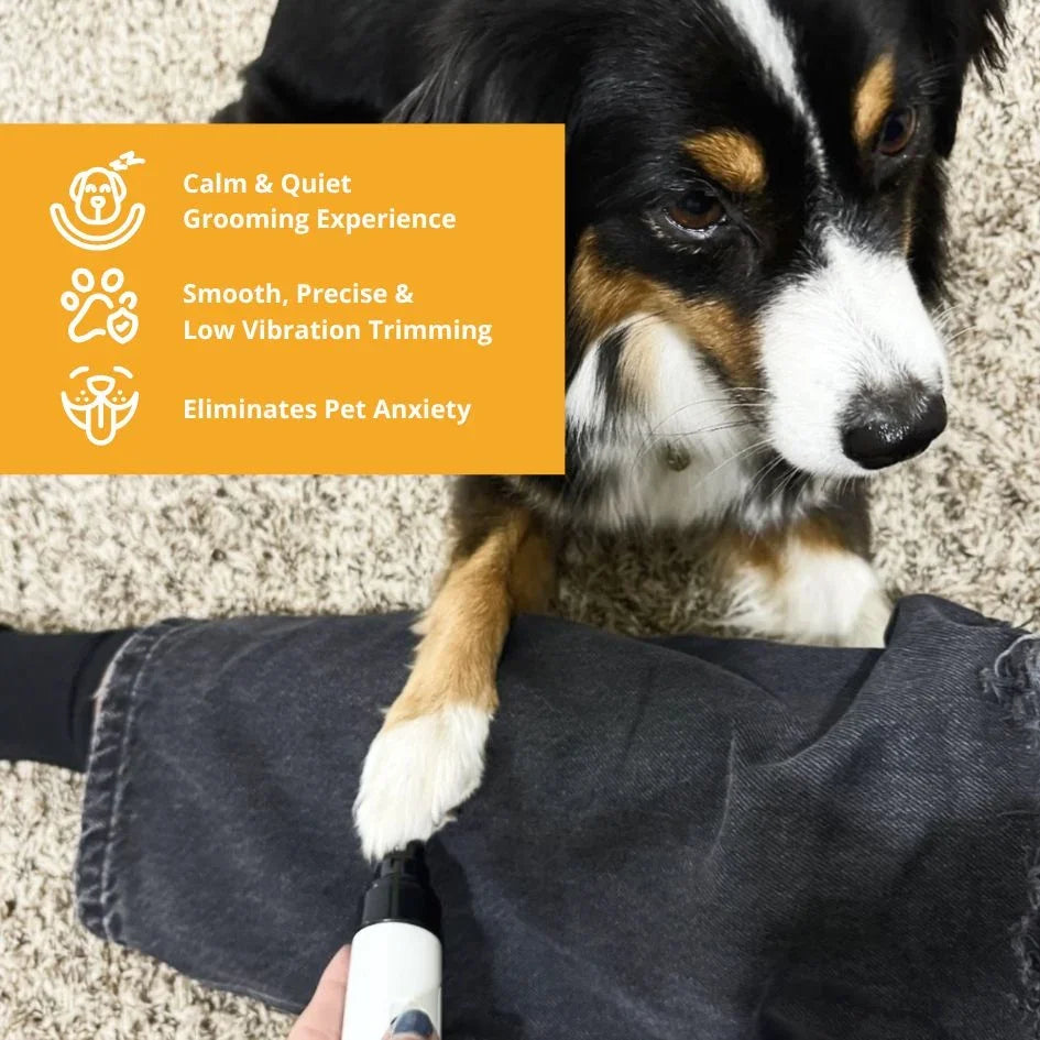 Elorysa Pet Nail Grinder | Whisper Quiet Dog Nail Grinder