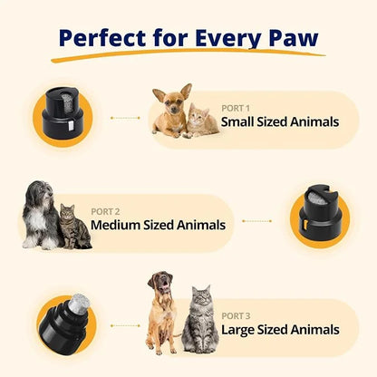 Elorysa Pet Nail Grinder | Whisper Quiet Dog Nail Grinder