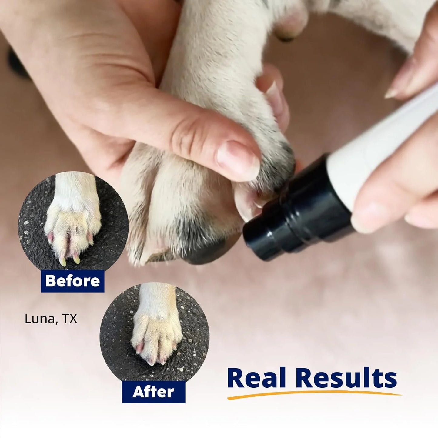 Elorysa Pet Nail Grinder | Whisper Quiet Dog Nail Grinder