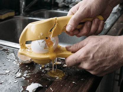🔥🔥🔥Limited-time 😮‍💨 Buy 2 Get 1 Free ！！！🍳 Quick Egg Cracker Tool – Open Hundreds Of Eggs Faster & Cleaner——Microwave Egg Poacher 🔥