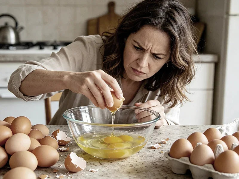 🔥🔥🔥Limited-time 😮‍💨 Buy 2 Get 1 Free ！！！🍳 Quick Egg Cracker Tool – Open Hundreds Of Eggs Faster & Cleaner——Microwave Egg Poacher 🔥