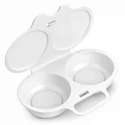 🔥🔥🔥Limited-time 😮‍💨 Buy 2 Get 1 Free ！！！🍳 Quick Egg Cracker Tool – Open Hundreds Of Eggs Faster & Cleaner——Microwave Egg Poacher 🔥