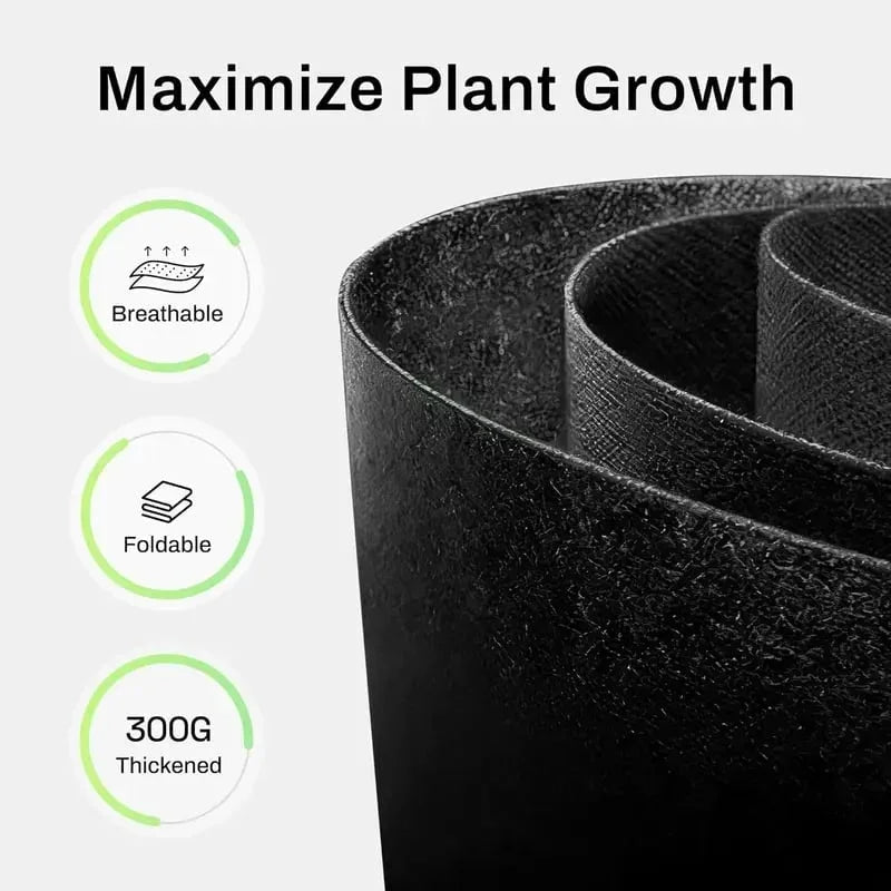 Reusable Foldable Eco-Friendly Heavy-Duty Grow Bags