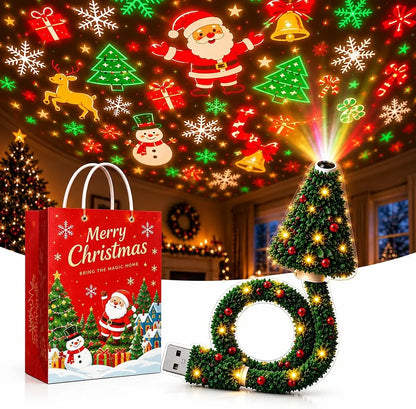 🎃🎄 Elorysa™ HD Holiday Projector Light – Halloween & Christmas Magic in Seconds
