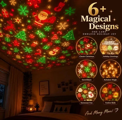 🎃🎄 Elorysa™ HD Holiday Projector Light – Halloween & Christmas Magic in Seconds