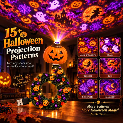 🎃🎄 Elorysa™ HD Holiday Projector Light – Halloween & Christmas Magic in Seconds