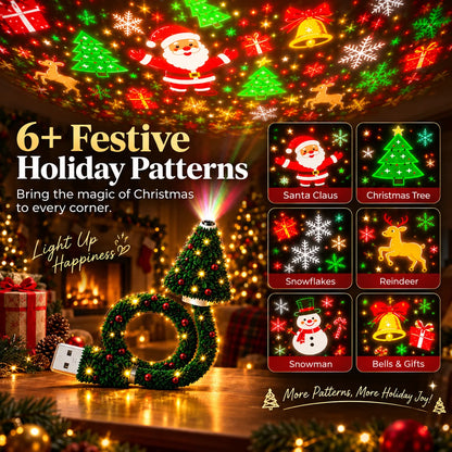 🎃🎄 Elorysa™ HD Holiday Projector Light – Halloween & Christmas Magic in Seconds