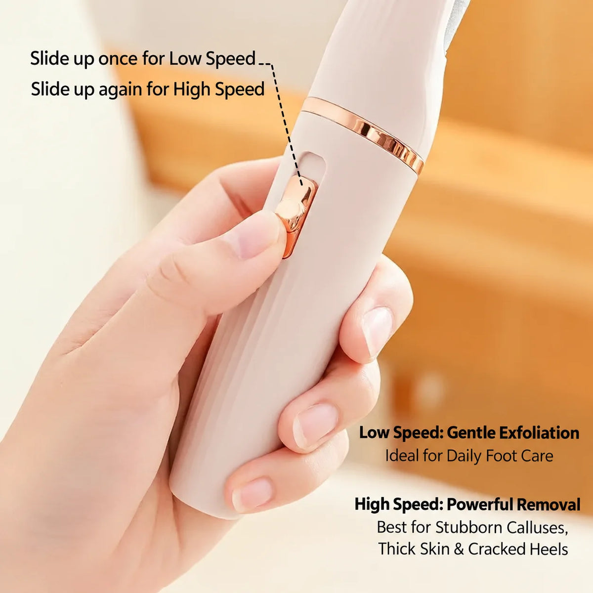 Elorysa™ Electric Foot File 👣 Smooth Rough, Dry Heels in Minutes