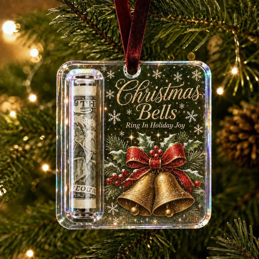 🎄Christmas Cash Gift Ornament- Make Cash Feel Like A Real Christmas Gift💵