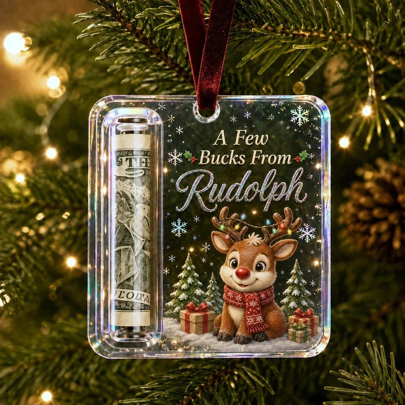 🎄Christmas Cash Gift Ornament- Make Cash Feel Like A Real Christmas Gift💵