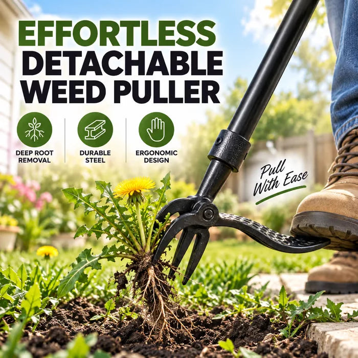 🏆Hot Sale Detachable Stand Up Weed Puller Head