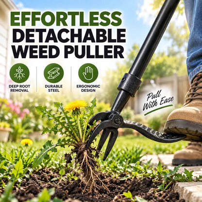 🏆Hot Sale Detachable Stand Up Weed Puller Head