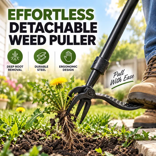 🏆Hot Sale Detachable Stand Up Weed Puller Head