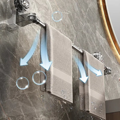 ✨ Elorysa™ Adjustable Suction Cup Towel Bar — No Drilling, Less Clutter!