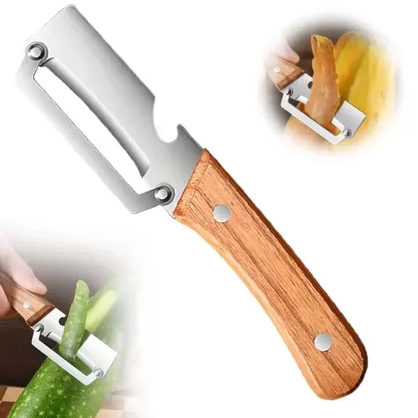 ✨NEW Elorysa™ 3-in-1 Zero-Snag Vegetable Peeler – Tough Skins Off Fast, Less Food Wasted